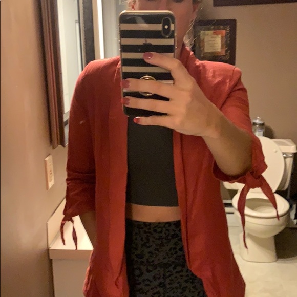 Rust Colored Blazer - Picture 3 of 6